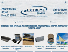 Tablet Screenshot of extremecoversidaho.com